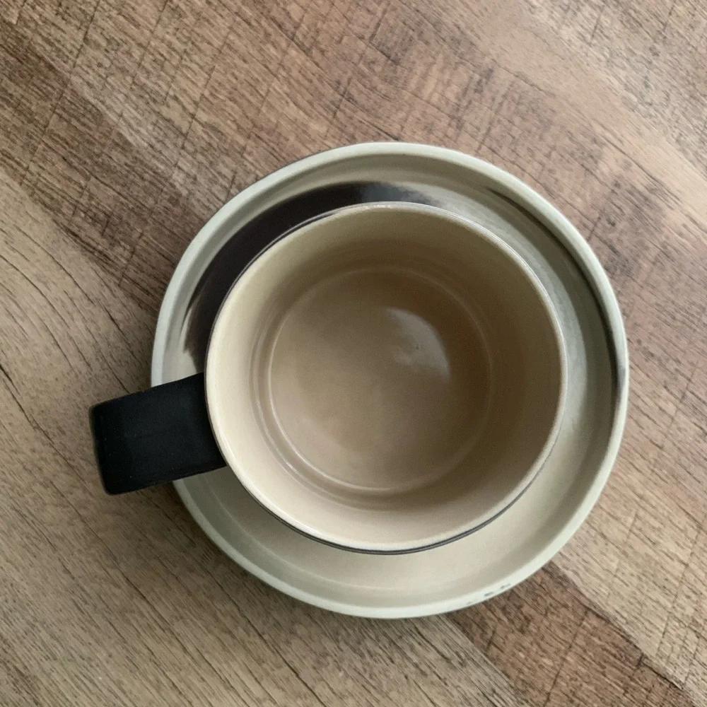 ferm living inlay cup with saucer - Picture 7 of 12